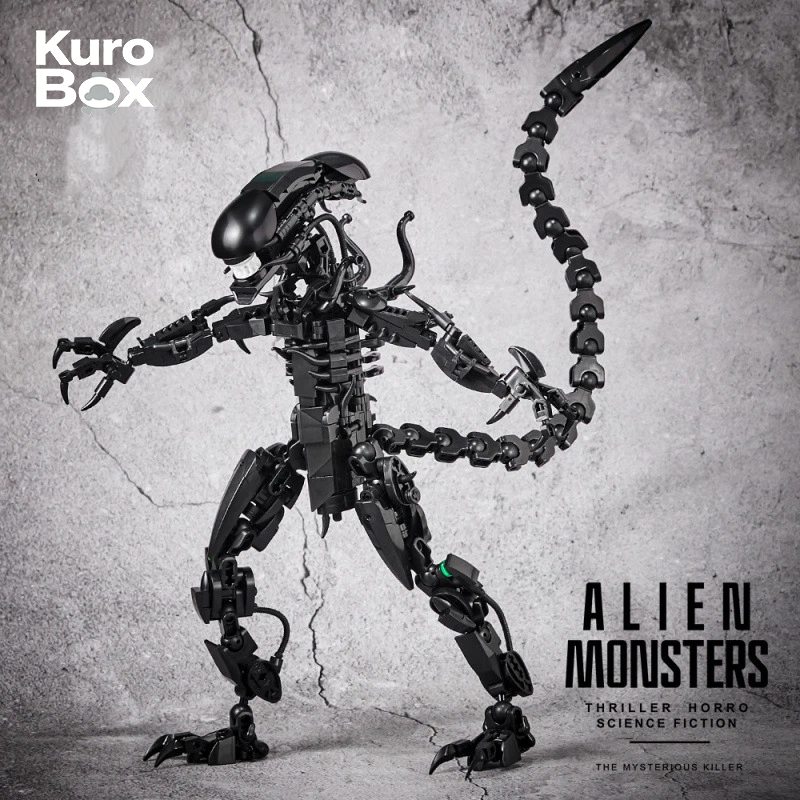 Xenomorph Kids Toys - ของเล่นตัวต่อเอเลี่ยน มอนสเตอร์ เซโนมอร์ฟ MOC สุดฮิต ของเล่นเสริมพัฒนาการ