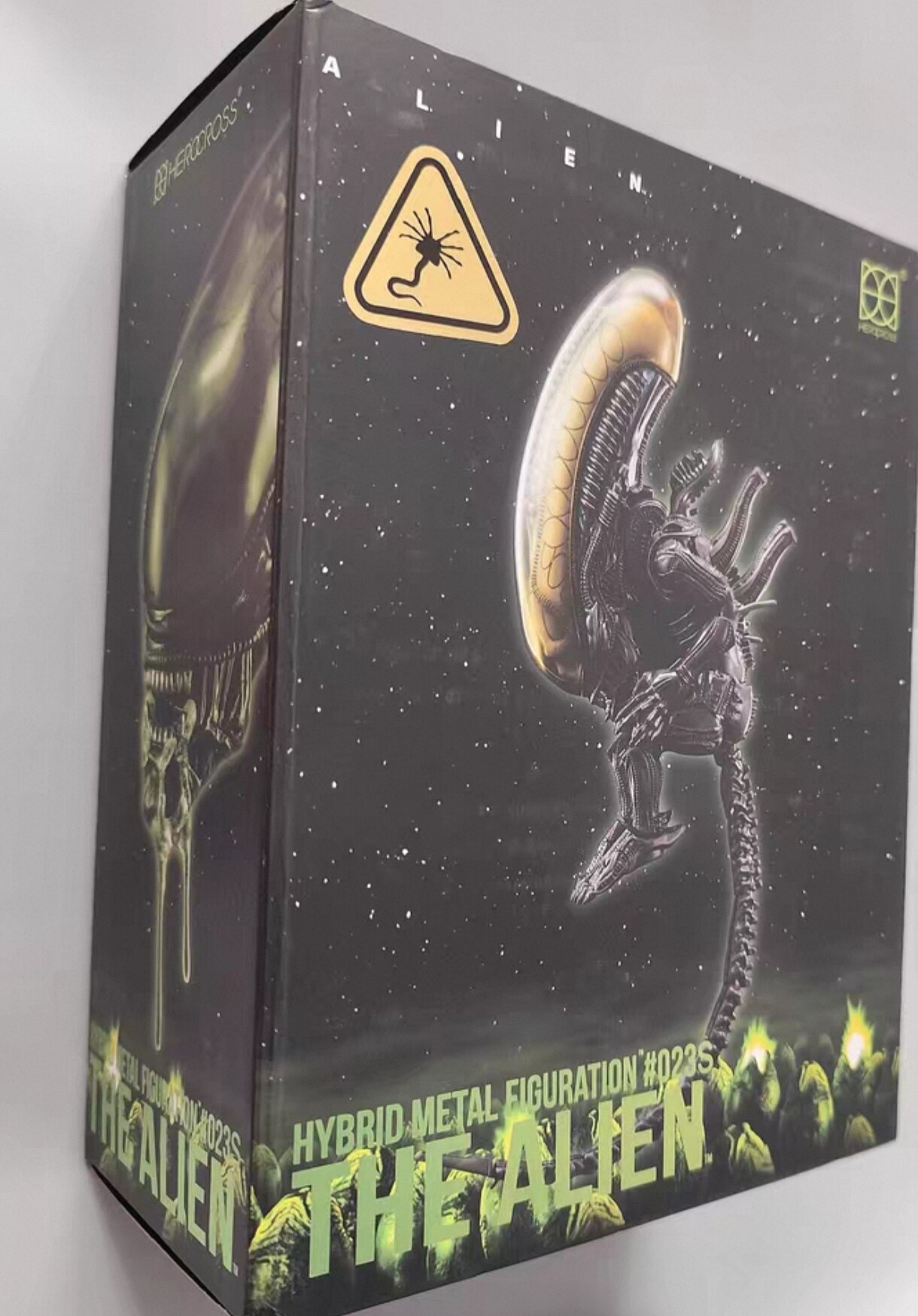 Xenomorph Kids Toys - ฟิกเกอร์แอคชั่นตัวละครเอเลี่ยน เซโนมอร์ฟ จากภาพยนตร์เฮโรครอส ของสะสม ของตกแต่งโต๊ะ ของเล่นเด็ก