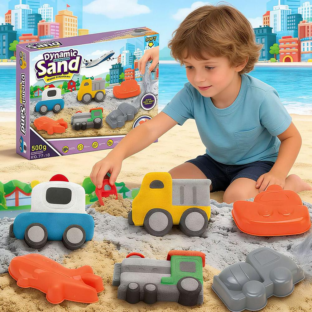 ชุดทรายวิเศษสำหรับเด็ก 500 กรั - Kinetic Sand Mold บทวิจารณ์และราคา