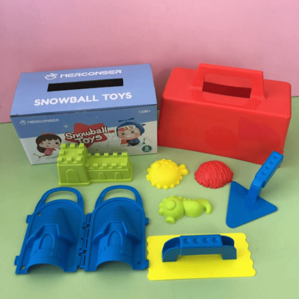 ชุดของเล่นหิมะสำหรับเด็ก 8 ชิ้ - Kinetic Sand Mold บทวิจารณ์และราคา