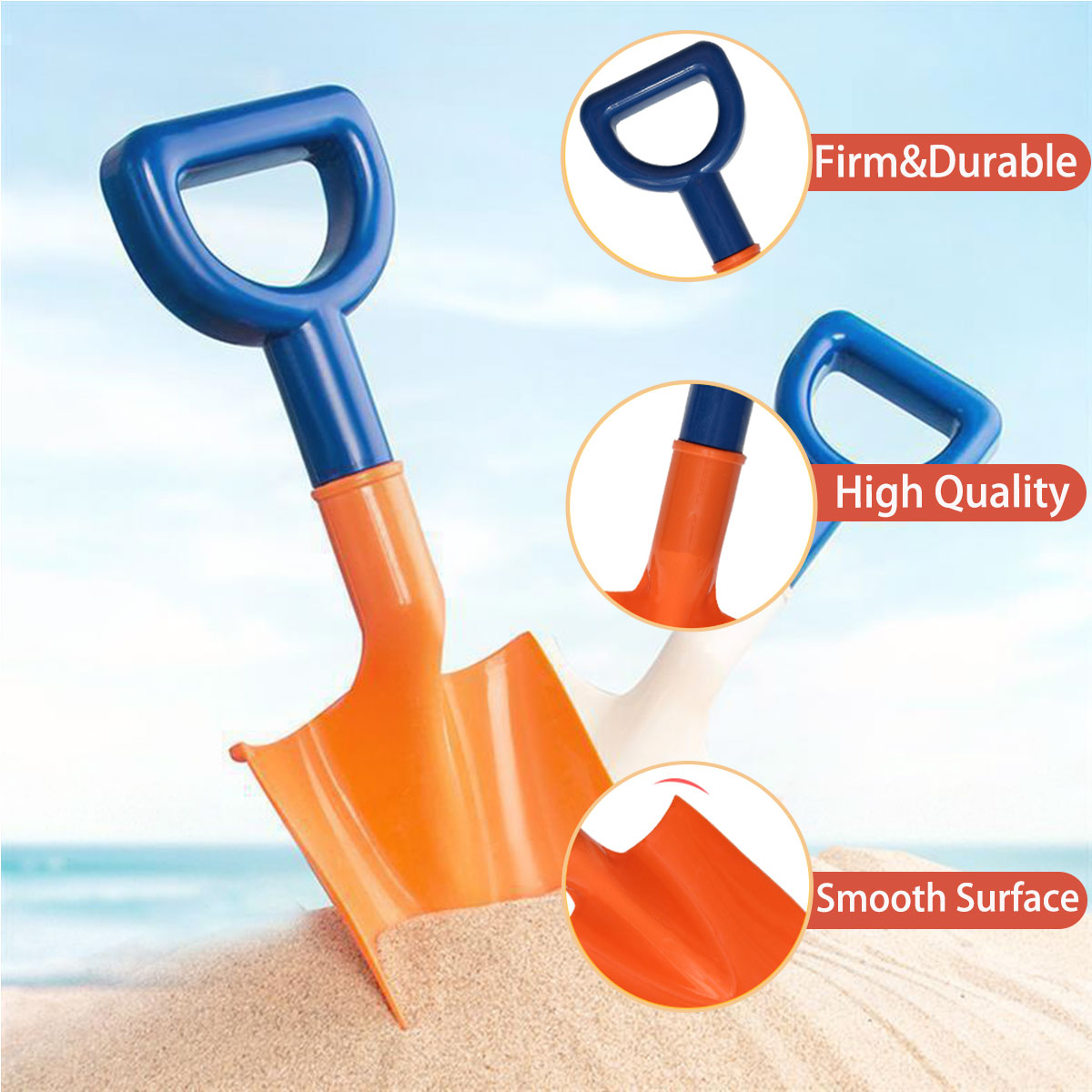 1/2PCS เด็กชายหาดพลั่วหรือพับถ - Kinetic Sand Mold บทวิจารณ์และราคา