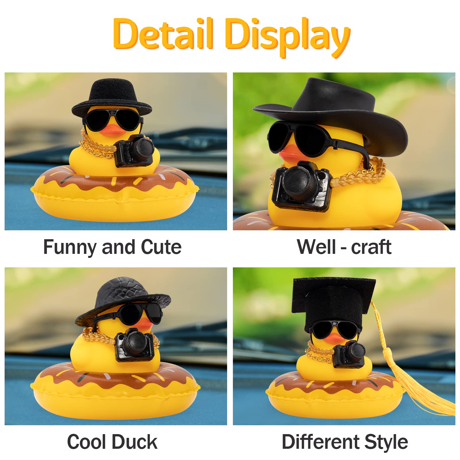 รถเป็ดยางเป็ดแดชบอร์ดตกแต่งอุป - Rubber Duck Bath บทวิจารณ์และราคา