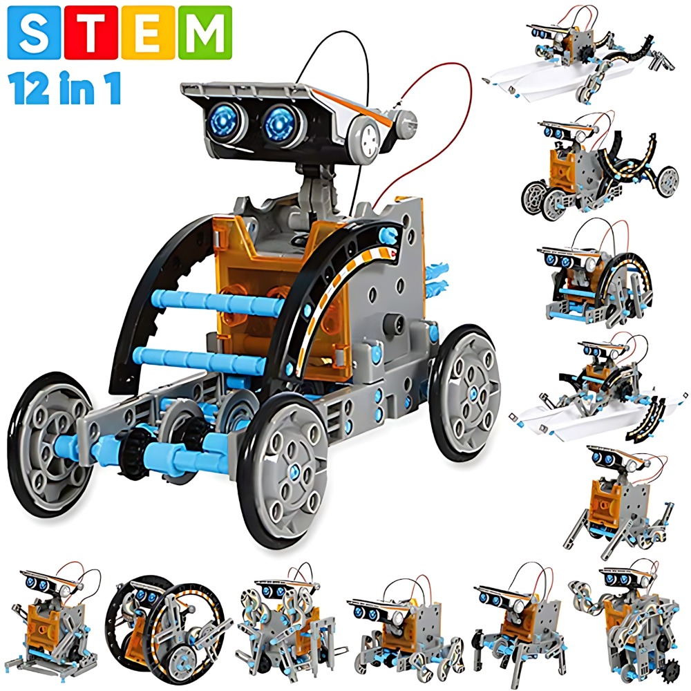 บล็อกตัวต่อหุ่นยนต์พลังงานแสงอ - Science Experiment Kit บทวิจารณ์และราคา