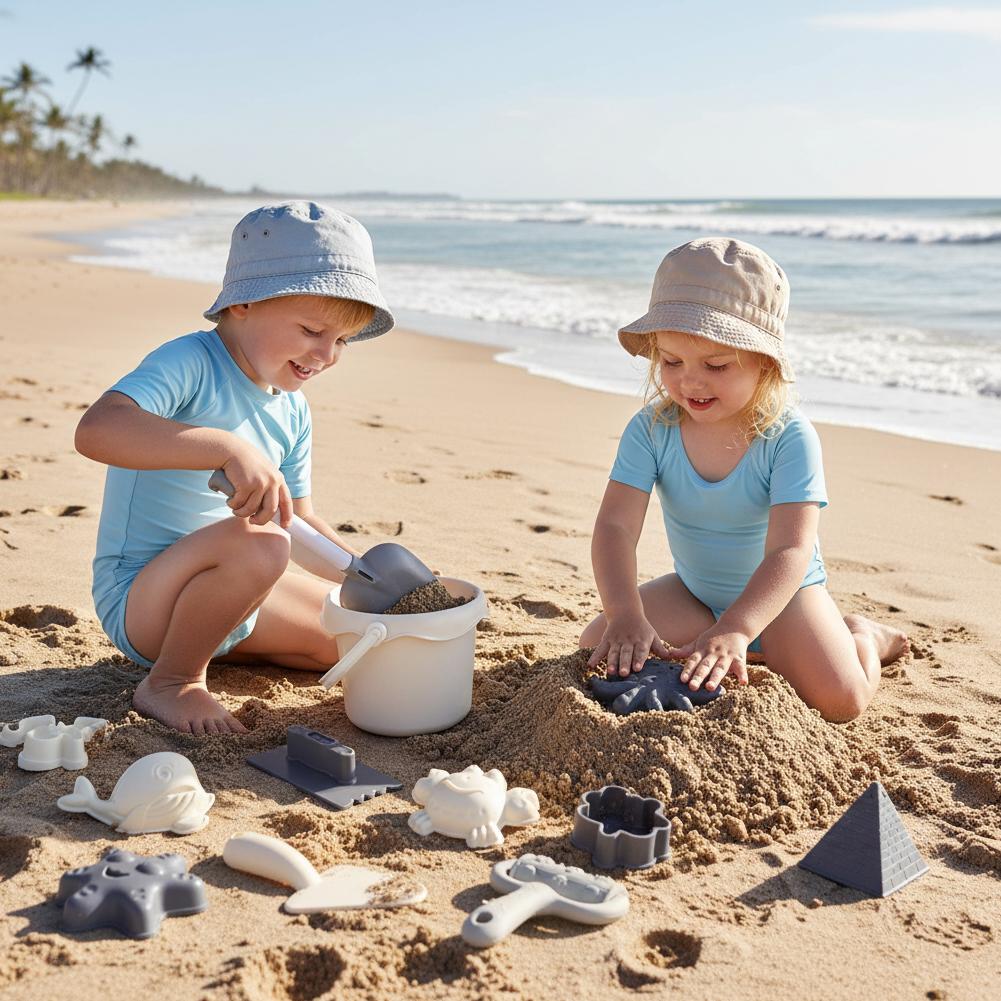 ชุดของเล่นทรายชายหาด 17 ชิ้น ช - Kinetic Sand Mold บทวิจารณ์และราคา