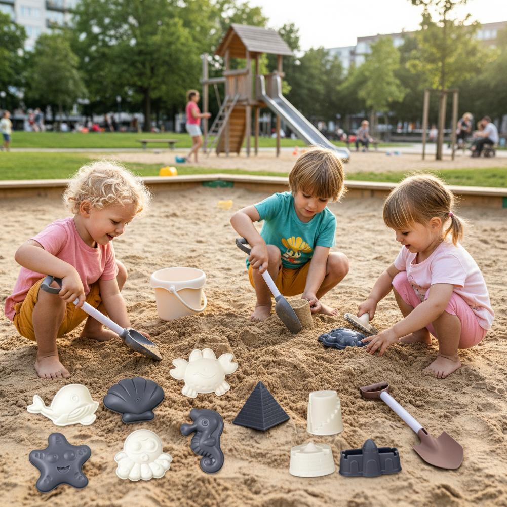 ชุดของเล่นทรายชายหาด 17 ชิ้น ช - Kinetic Sand Mold บทวิจารณ์และราคา