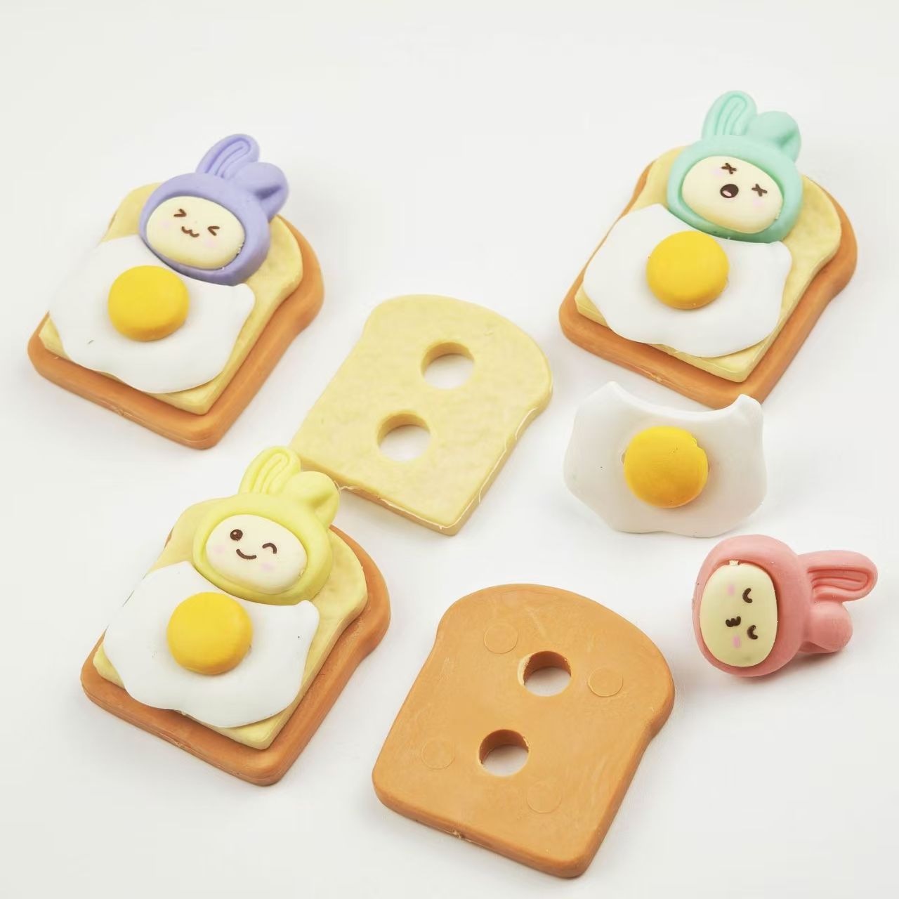 ยางลบรูปขนมปังปิ้งลายกระต่ายน่ - Kids Toys In Wholesale บทวิจารณ์และราคา