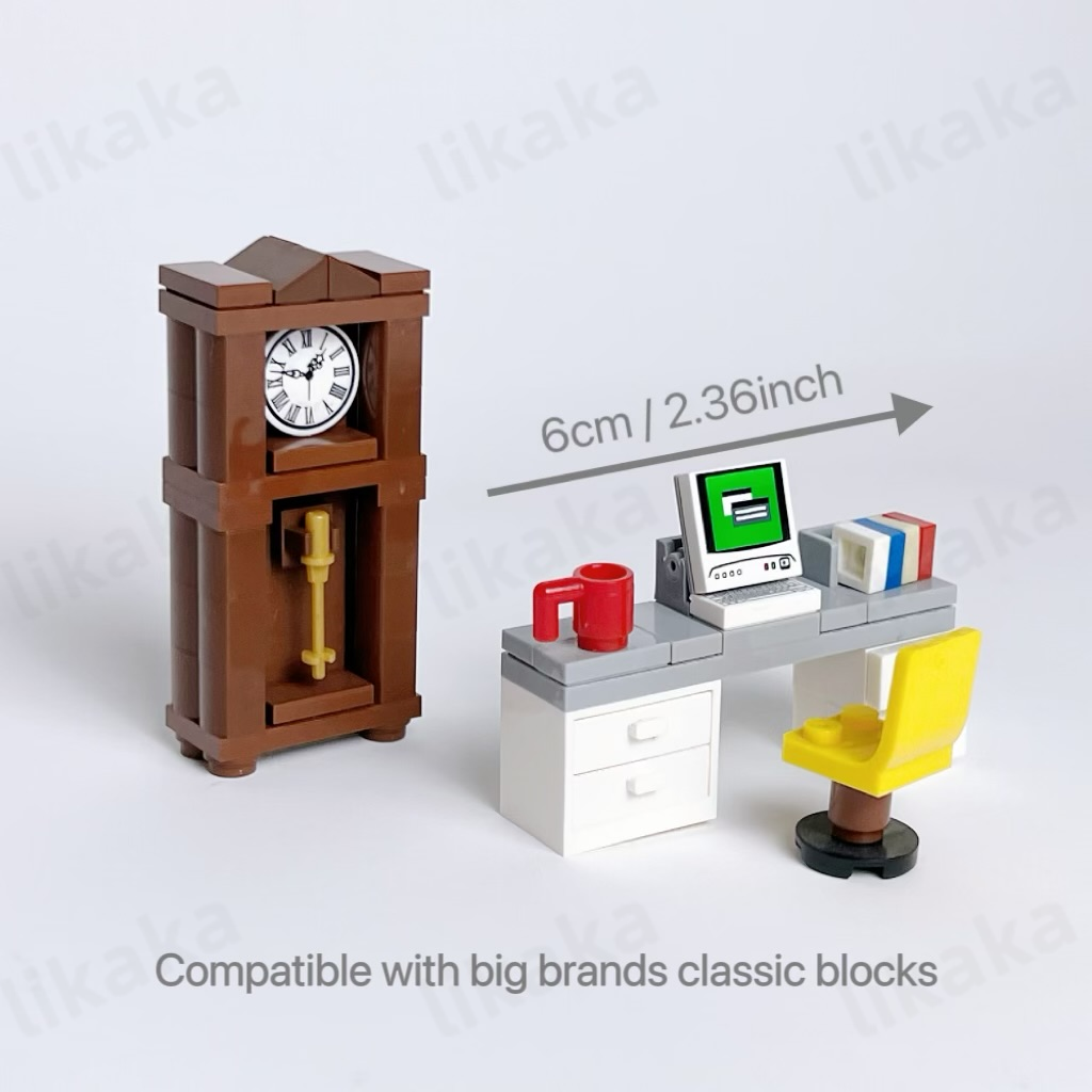 MOC บ้านเฟอร์นิเจอร์บล็อกใช้งา - Lego Set City บทวิจารณ์และราคา