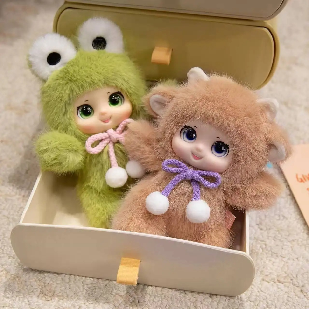 ตุ๊กตาสัตว์ไวนิลหน้าตุ๊กตาขนาด - Kids Toys Animal บทวิจารณ์และราคา