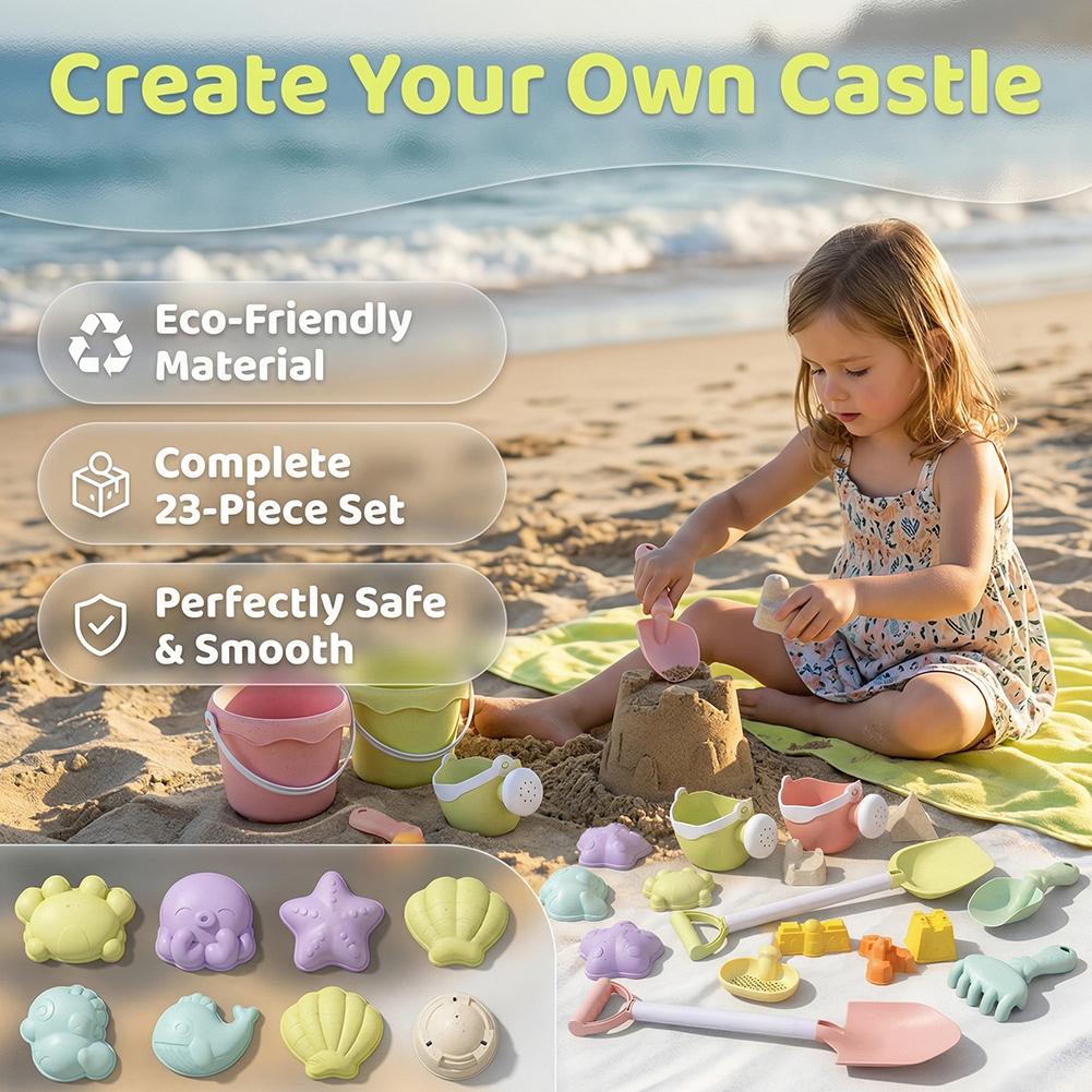 ชุดของเล่นชายหาดสำหรับเด็กทำจา - Kinetic Sand Mold บทวิจารณ์และราคา