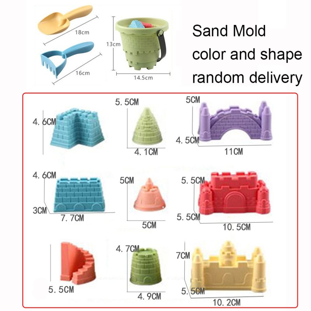 ชุดของเล่นทราย6ชิ้นสำหรับเด็กเ - Kinetic Sand Mold บทวิจารณ์และราคา