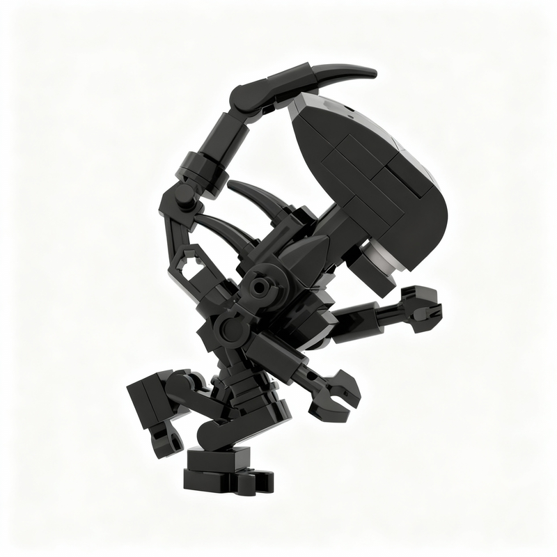 370 ชิ้น MOC Space THE ALIEN X - Xenomorph Kids Toys บทวิจารณ์และราคา
