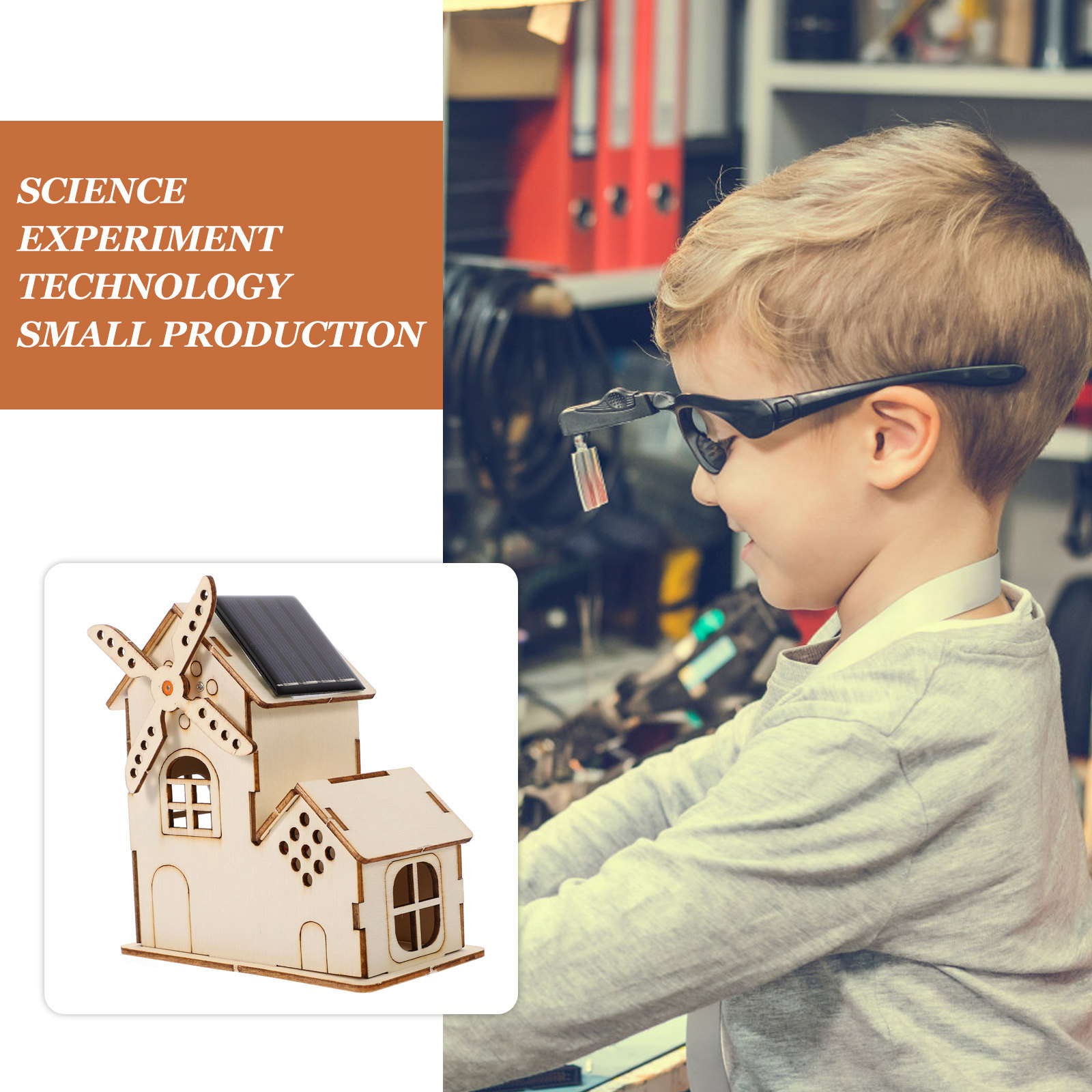ชุดประกอบกังหันลมพลังงานแสงอาท - Science Experiment Kit บทวิจารณ์และราคา