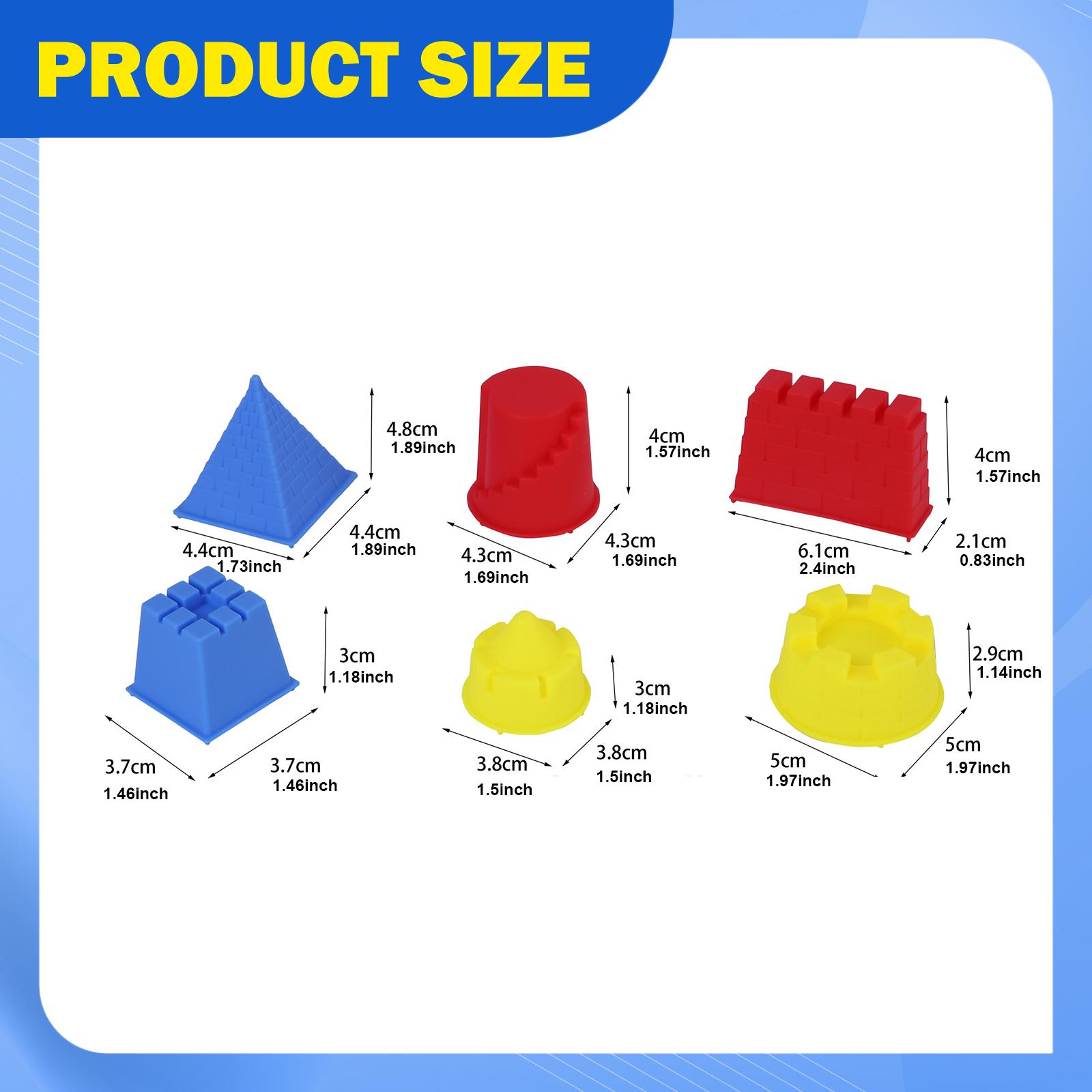 ชุดทรายชายหาด 3 ชิ้น แบบพกพา ส - Kinetic Sand Mold บทวิจารณ์และราคา
